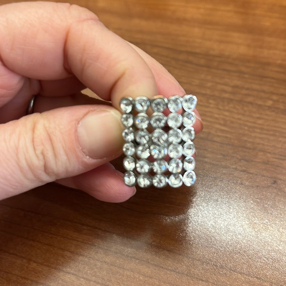 Ring size 7; costume jewelry